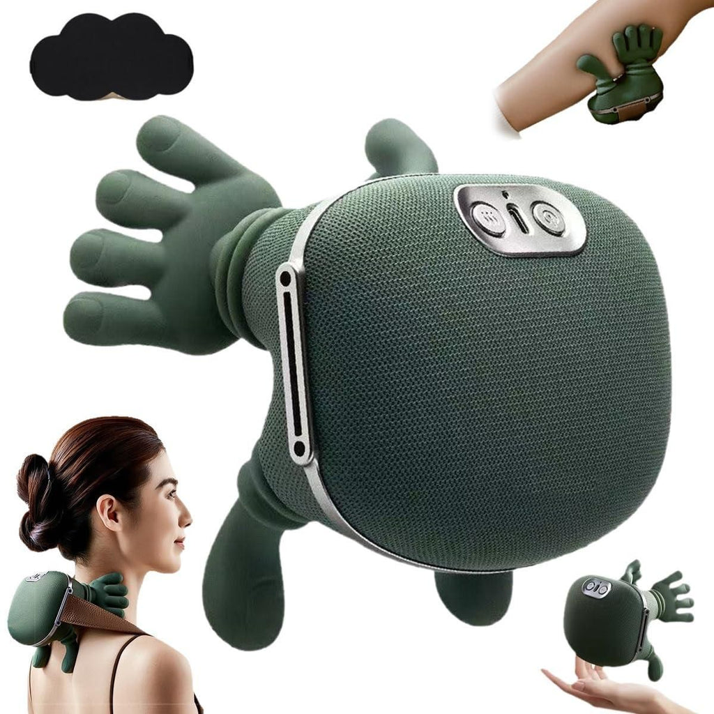 Wireless 4D Neck & Back Massager with Heat Therapy
